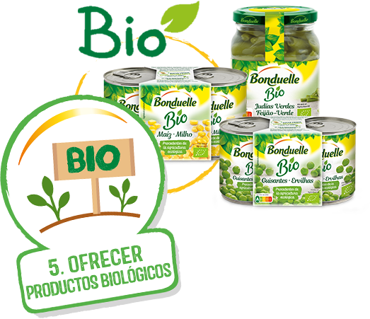 Ofrecer productos biológicos